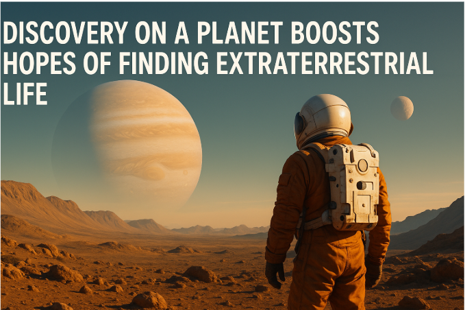 Discovery on a Planet Boosts Hopes of Finding Extraterrestrial Life